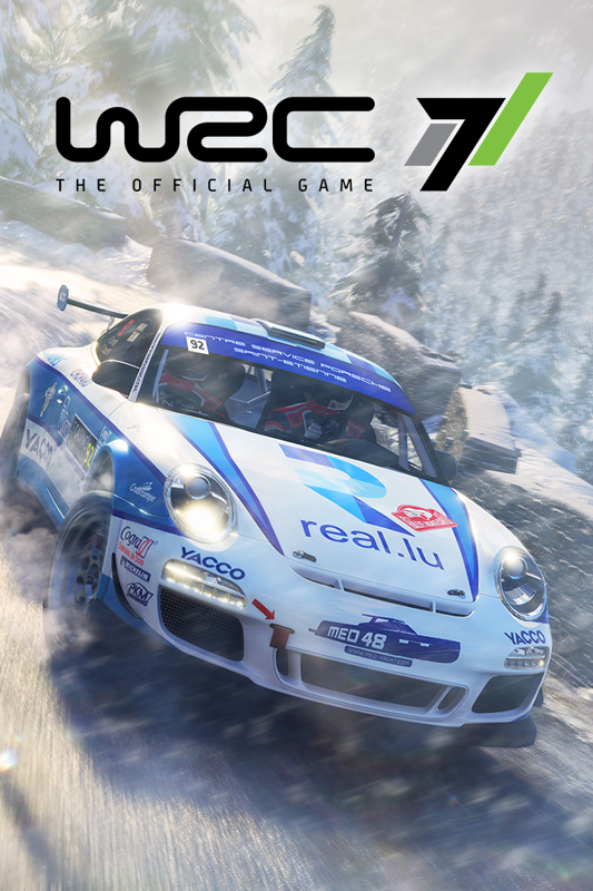 WRC 7: Porsche Car cover or packaging material - MobyGames