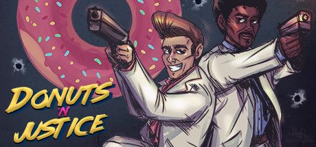 Front Cover for Donuts'n'Justice (Windows) (Steam release)