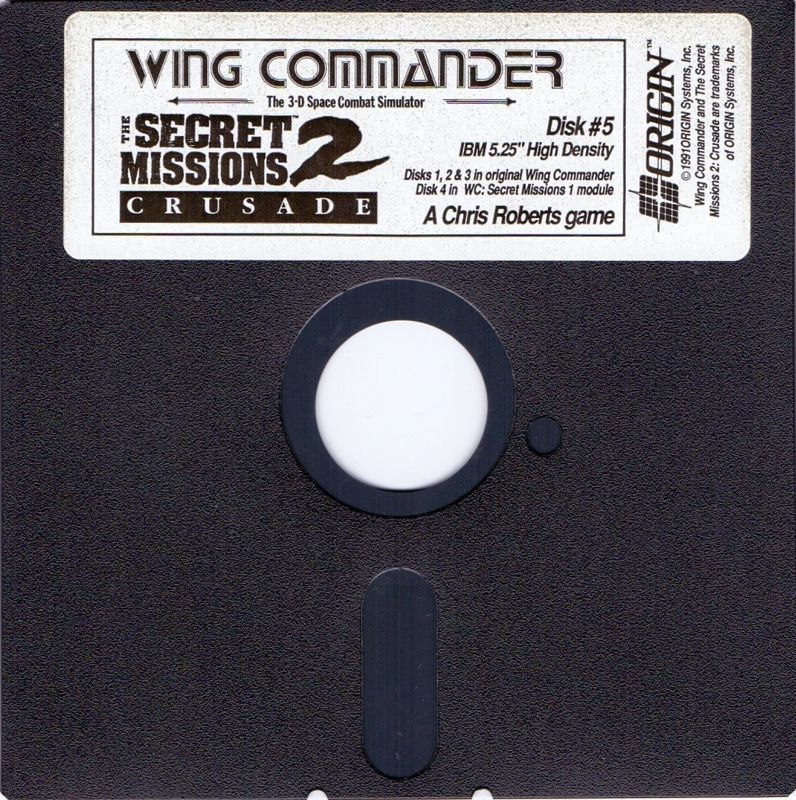 Media for Wing Commander: Deluxe Edition (DOS): The Secret Missions 2: Crusade