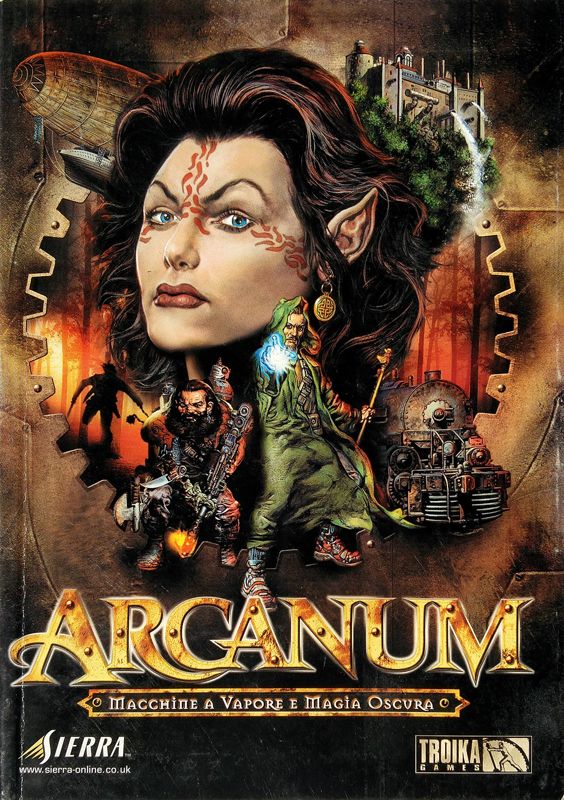 Manual for Arcanum: Of Steamworks & Magick Obscura (Windows)