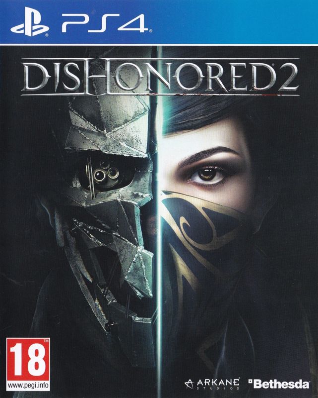 Front Cover for Dishonored 2 (PlayStation 4)