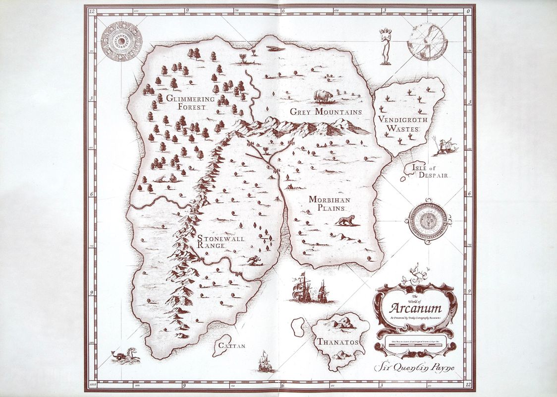Map for Arcanum: Of Steamworks & Magick Obscura (Windows)