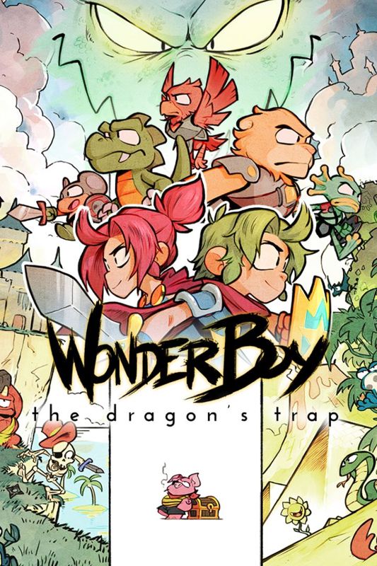 Front Cover for Wonder Boy: The Dragon's Trap (Xbox One) (download release): 2nd version