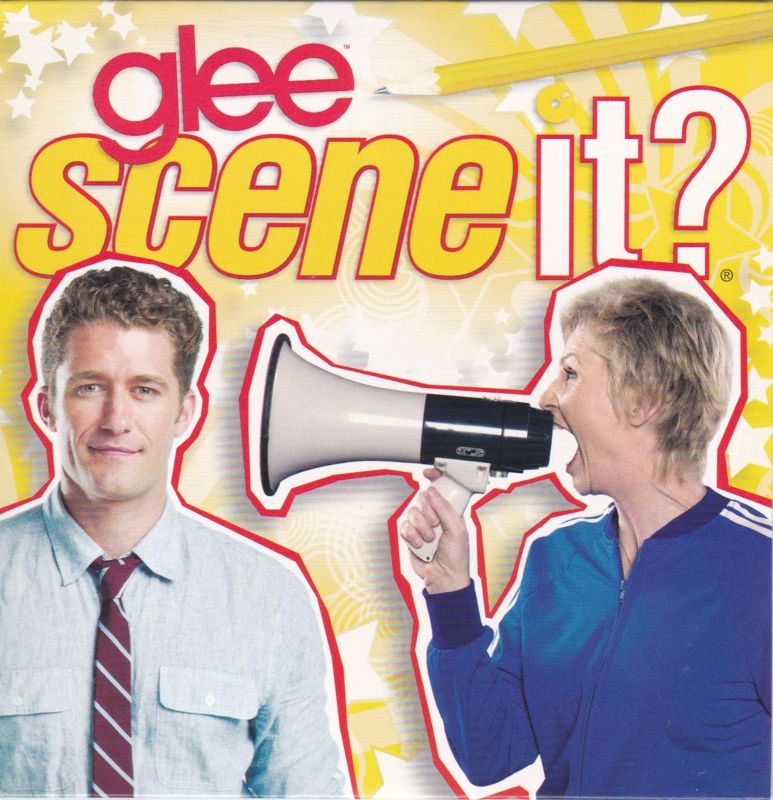 Inside Cover for Scene It?: Glee (DVD Player): Card slipcase: Side 1