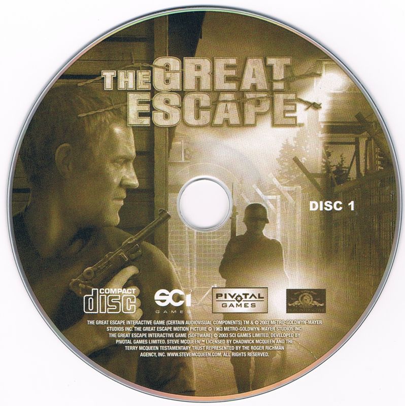 Media for The Great Escape (Windows): Disc 1