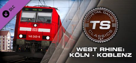 Front Cover for TS: West Rhine: Köln - Koblenz (Windows) (Steam release)