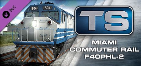 Front Cover for TS: Miami Commuter Rail F40PHL-2 (Windows) (Steam release)
