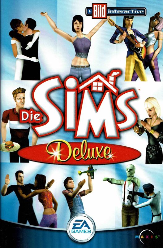 Manual for The Sims: Double Deluxe (Windows): Front