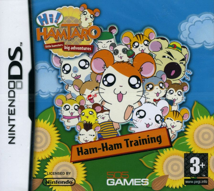 Front Cover for Hi! Hamtaro: Little Hamsters Big Adventures - Ham-Ham Challenge (Nintendo DS)