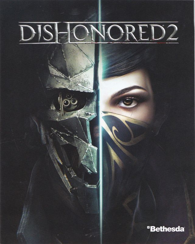 Manual for Dishonored 2 (PlayStation 4): Front