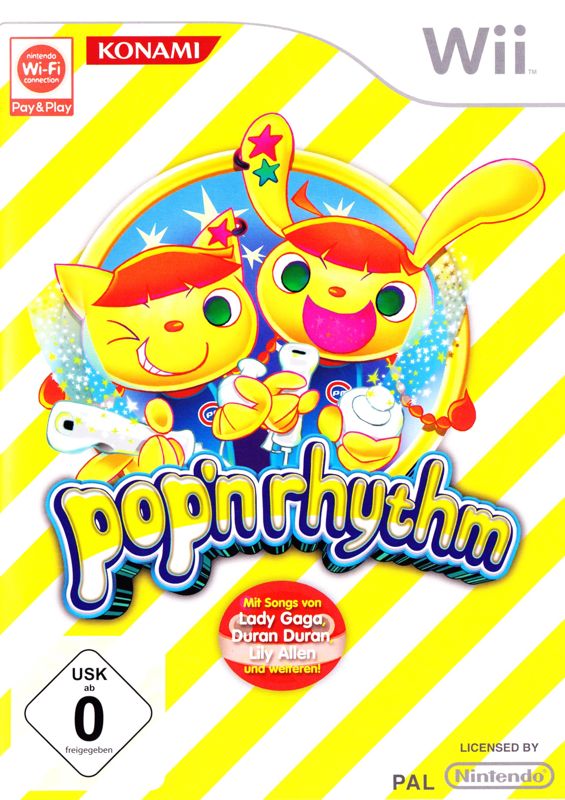 Front Cover for Pop'n Music (Wii)