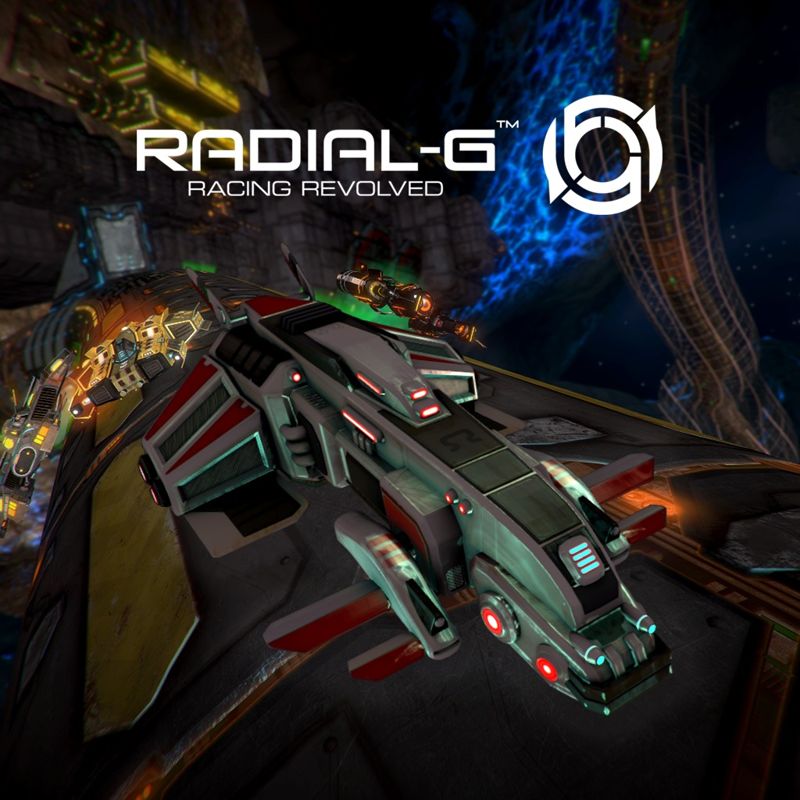 Front Cover for Radial-G: Racing Revolved (PlayStation 4) (download release)