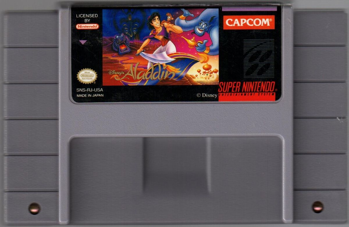 Media for Disney's Aladdin (SNES)