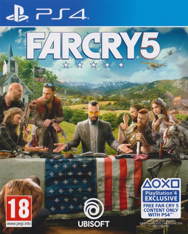 Other for Far Cry 5 (The Father Edition) (PlayStation 4): Keep Case - Front