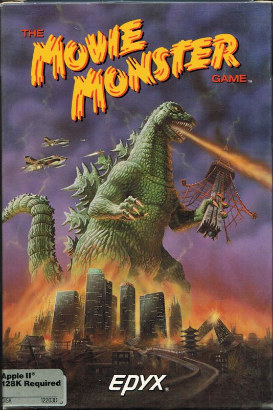 Front Cover for The Movie Monster Game (Apple II)