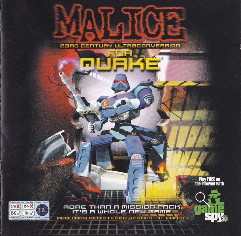 Malice for quake прохождение