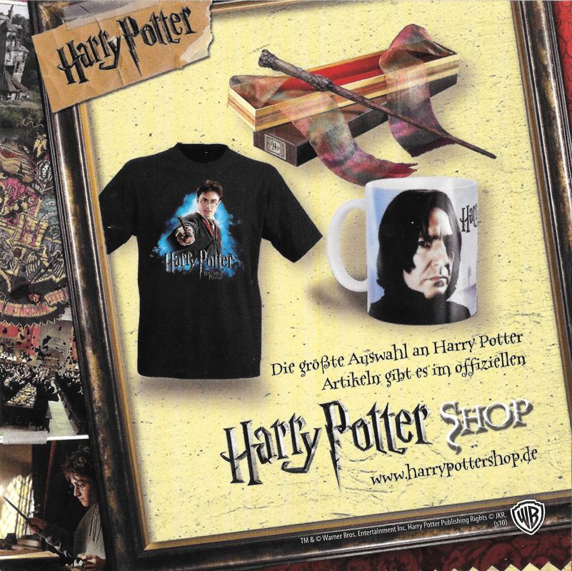 Advertisement for LEGO Harry Potter: Years 1-4 (Nintendo DS): Front