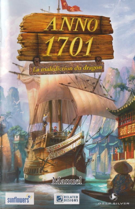 Anno 1701: The Sunken Dragon cover or packaging material - MobyGames