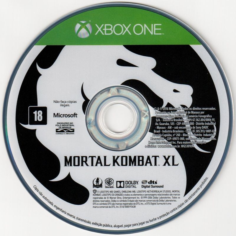 Media for Mortal Kombat XL (Xbox One)