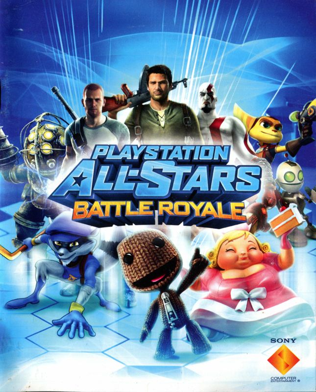 Manual for PlayStation All-Stars Battle Royale (PlayStation 3): Front