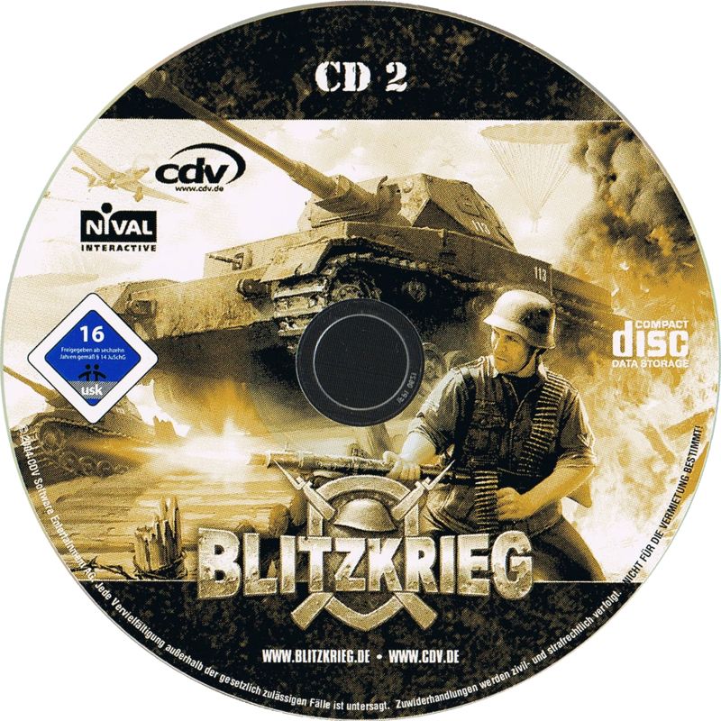 Media for Blitzkrieg (Windows) (Re-Release): Disc 2