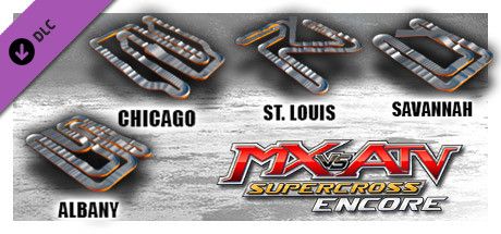 Front Cover for MX vs. ATV Supercross Encore: Supercross Track Pack 1 (Windows) (Steam release)