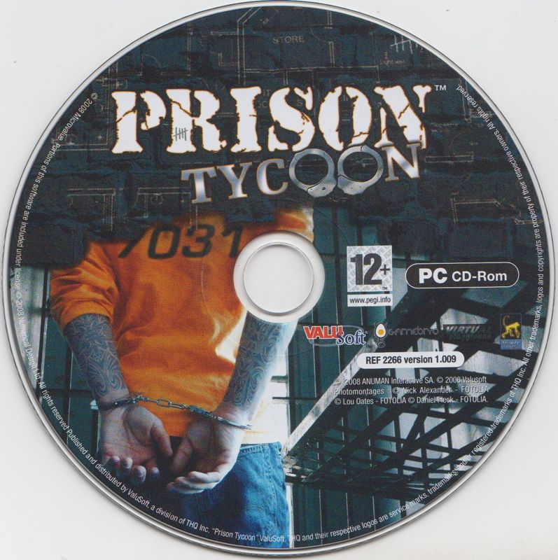 Media for Prison Tycoon (Windows)
