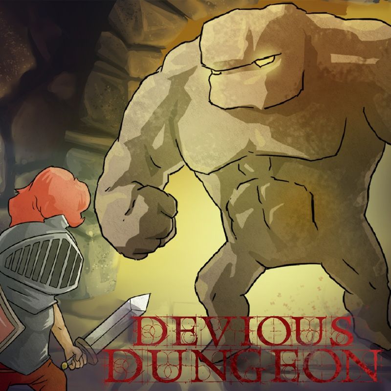 Front Cover for Devious Dungeon (PS Vita and PlayStation 4) (download release (Europe/Oceania version))