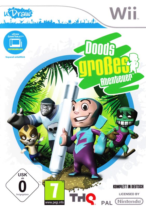 Front Cover for Dood's Big Adventure (Wii)