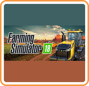 Front Cover for Farming Simulator 18 (Nintendo 3DS) (download release): 1st version