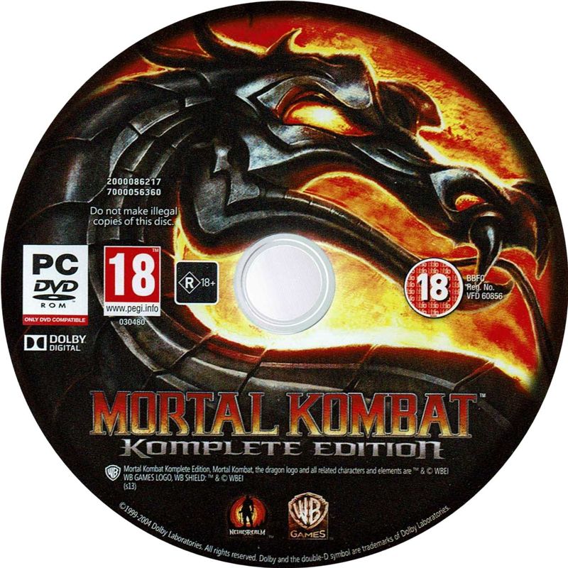 Media for Mortal Kombat: Komplete Edition (Windows)