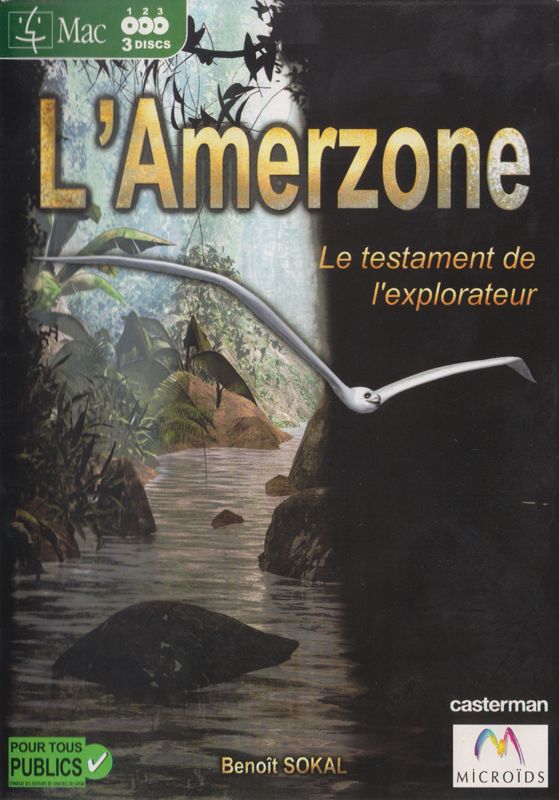 Front Cover for Amerzone: The Explorer's Legacy (Macintosh)