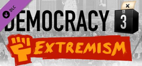 Front Cover for Democracy 3: Extremism (Linux and Macintosh and Windows) (Steam release)