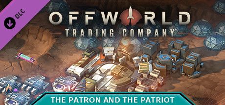 Front Cover for Offworld Trading Company: The Patron and the Patriot (Macintosh and Windows) (Steam release)