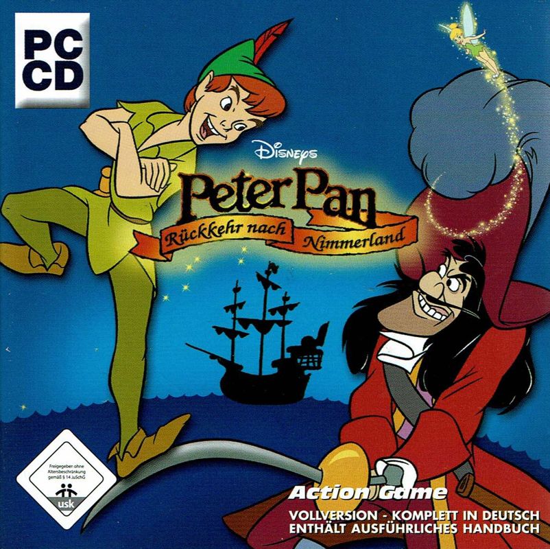 Front Cover for Peter Pan in Disney's Return to Never Land (Windows)