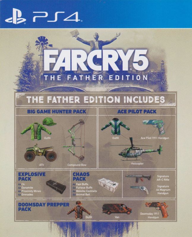 Far Cry 5 cover or packaging material - MobyGames