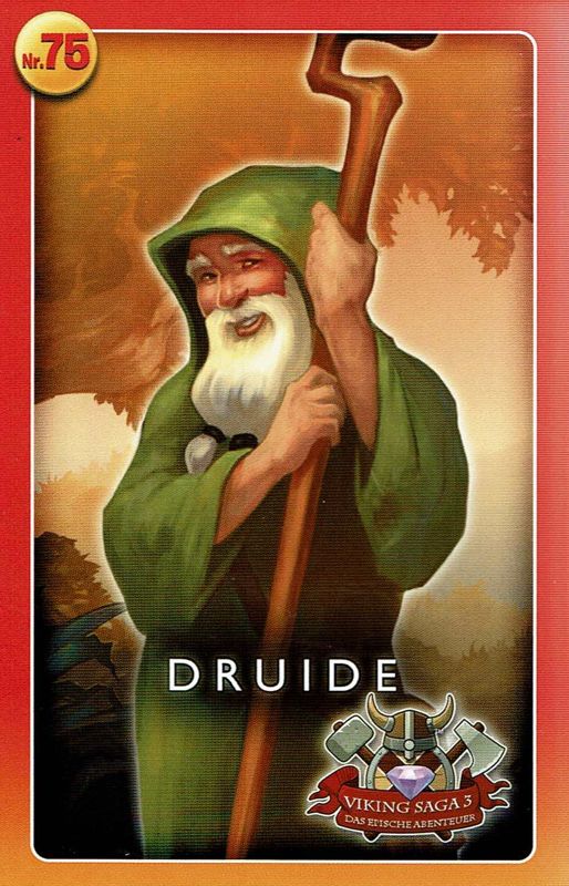 Extras for Viking Saga: Epic Adventure (Windows) (Play+Smile release): Collector Card - Front
