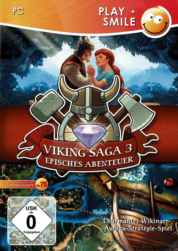 Front Cover for Viking Saga: Epic Adventure (Windows) (Play+Smile release)