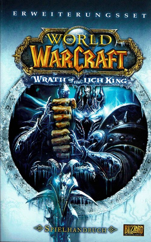 Manual for World of WarCraft: Wrath of the Lich King (Macintosh and Windows): Front