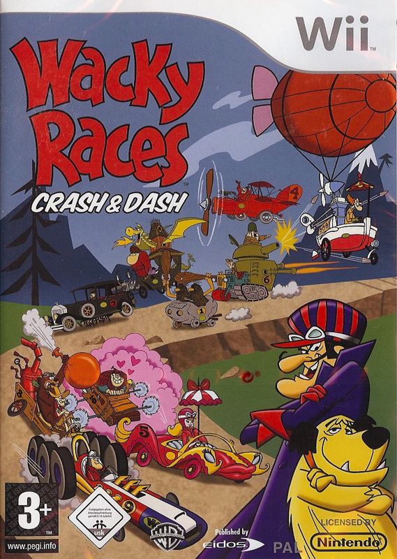 Front Cover for Wacky Races: Crash & Dash (Wii)