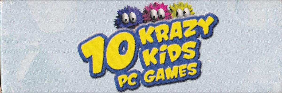 Spine/Sides for 10 Krazy Kids PC Games (Windows): Top