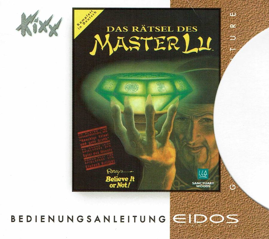 Other for Ripley's Believe It or Not!: The Riddle of Master Lu (DOS) (Kixx release): Digipak - Right Flap - Inside