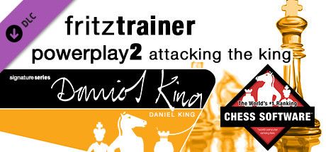 Front Cover for Fritz for Fun 13: Fritztrainer - Powerplay 2: Attacking the King (Windows) (Steam release)