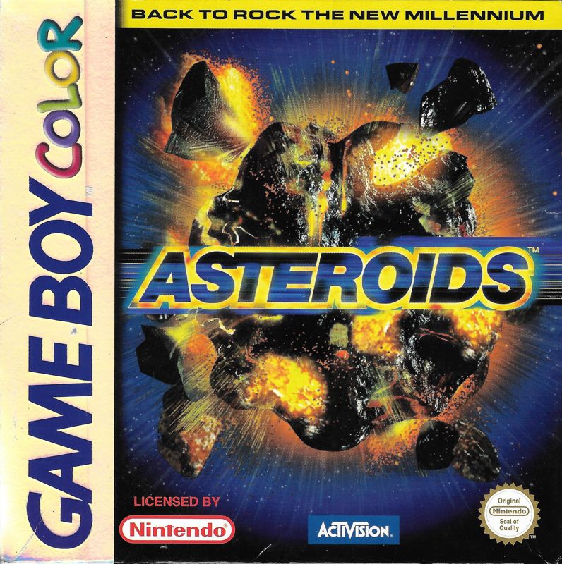 Front Cover for Asteroids (Game Boy Color)