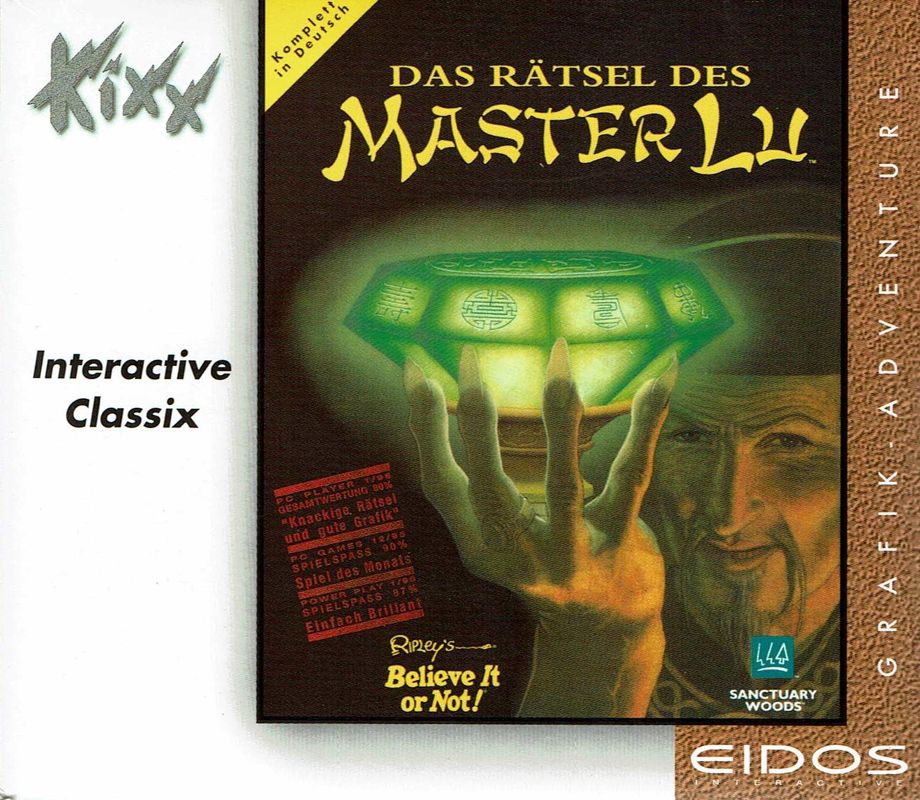 Other for Ripley's Believe It or Not!: The Riddle of Master Lu (DOS) (Kixx release): Digipak - Front