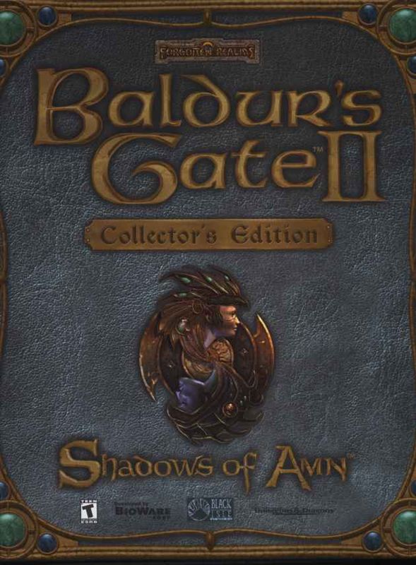 Front Cover for Baldur's Gate II: Shadows of Amn (Collector's Edition) (Windows)