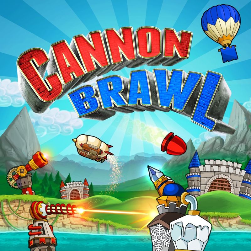 Front Cover for Cannon Brawl (PlayStation 4) (download release)