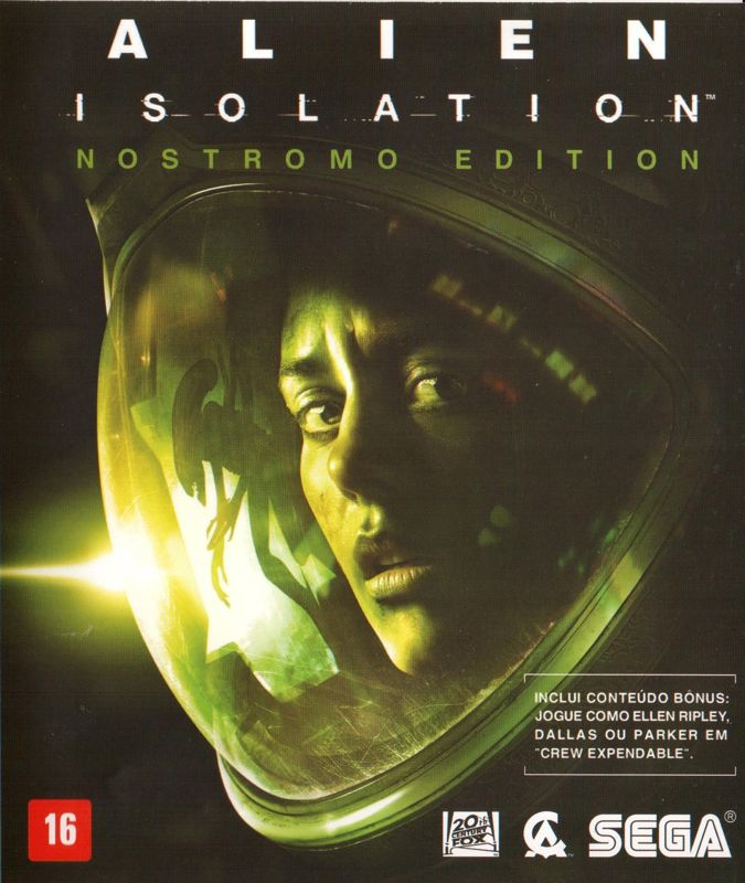 Front Cover for Alien: Isolation - Nostromo Edition (Xbox One)