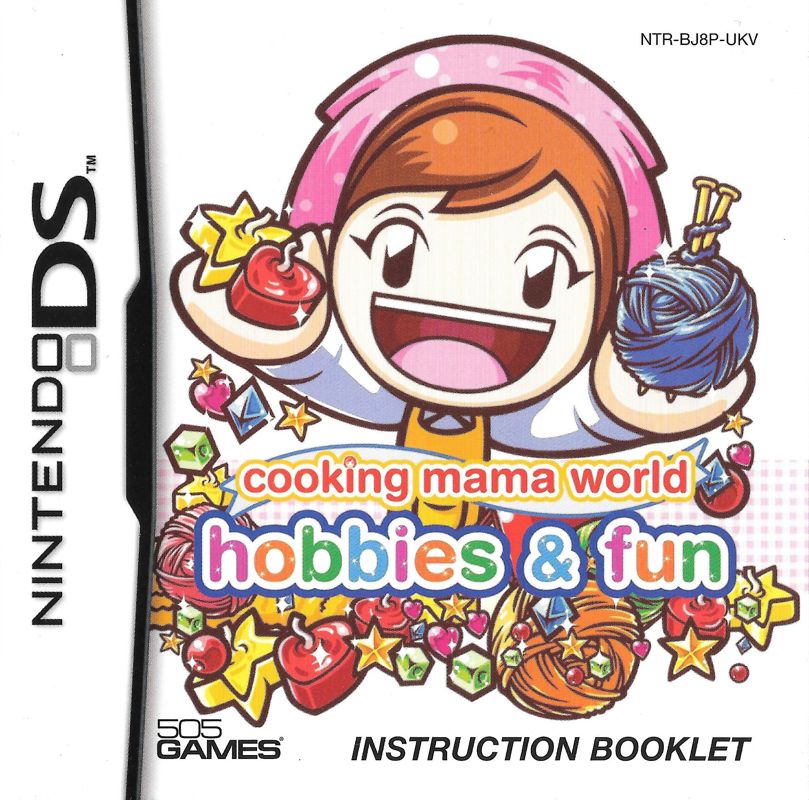 Manual for Crafting Mama (Nintendo DS): Front