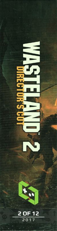 Spine/Sides for Wasteland 2: Director's Cut (Limited Edition) (Linux and Macintosh and Windows): Left